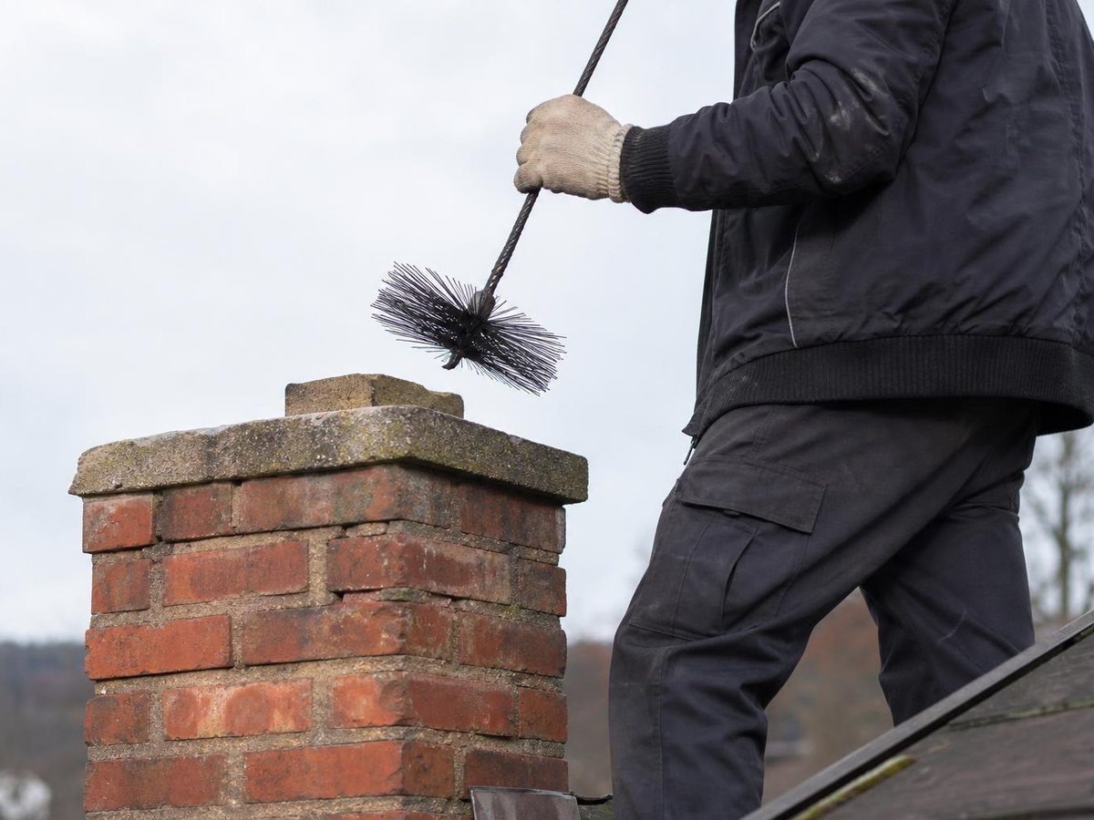 Wakefield Chimney Cleaning work in Morganville